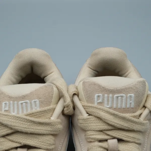 Puma Caven 2.0 Lux SD Sneakers 8.5 Tan Suede Platform Skater 402510-01 - Image 6