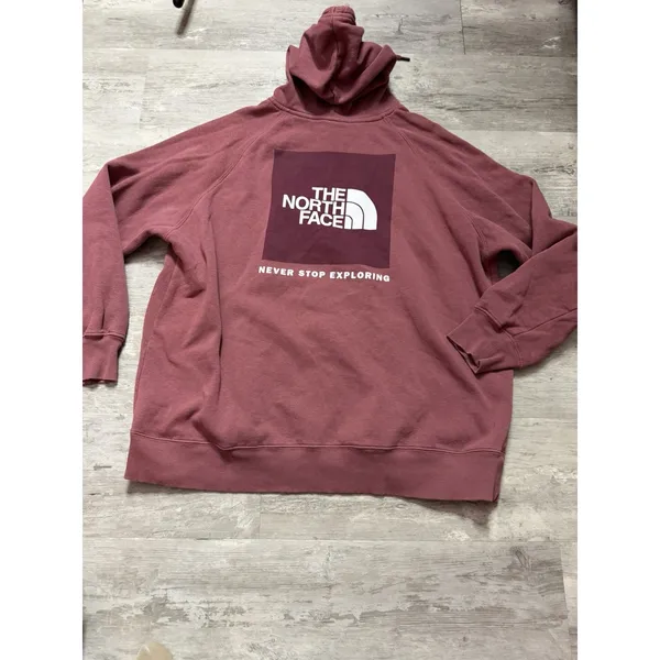 NORTH FACE Pink Women's Hoodie Size. XXL A4-0026 - Image 6