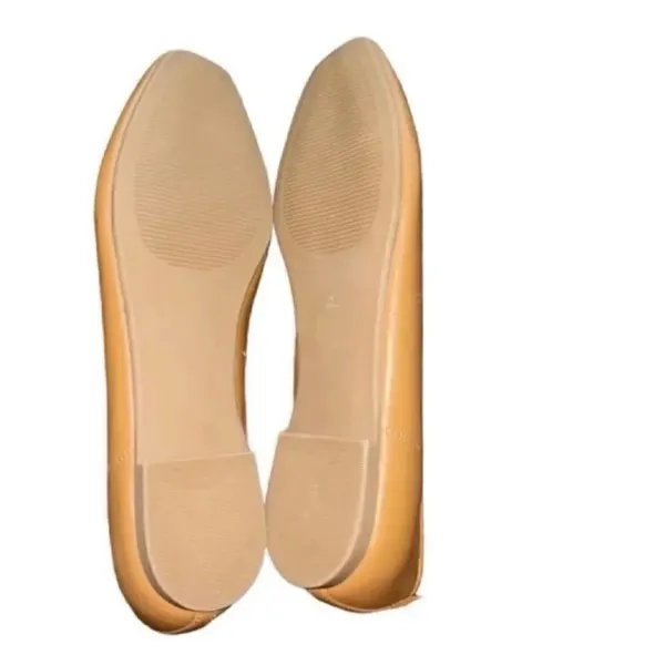 Aqua Leather Tan Flats/Shoes(Size 8.5M) - Image 4