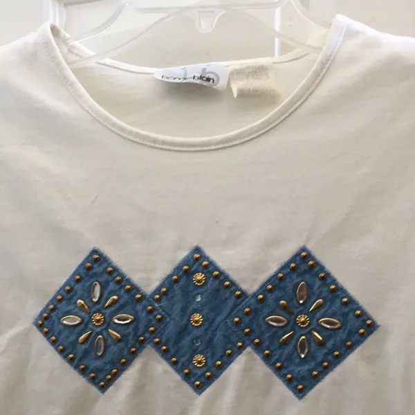 FINAL MARKDOWN Bonnie blain western look t shirt (L) - Image 2