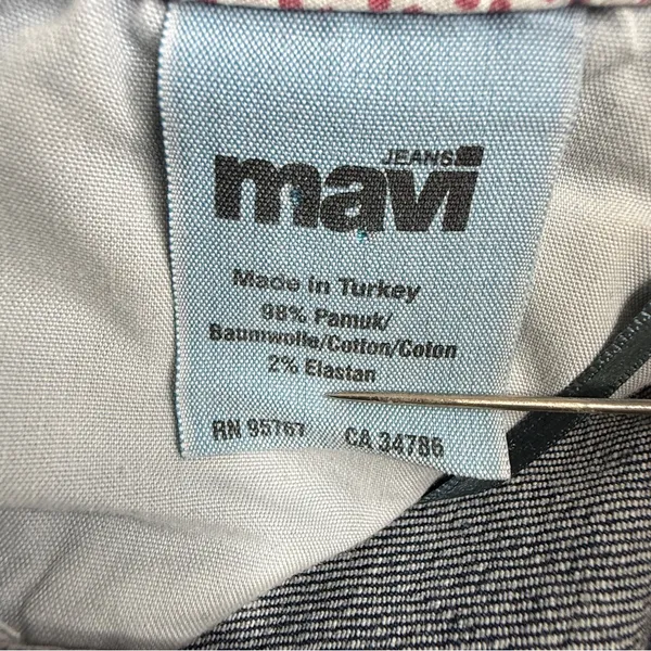 Mavi Alma Bootcut Jeans Women’s 24 Low Rise Stretch Medium Wash Y2K Denim - Image 4