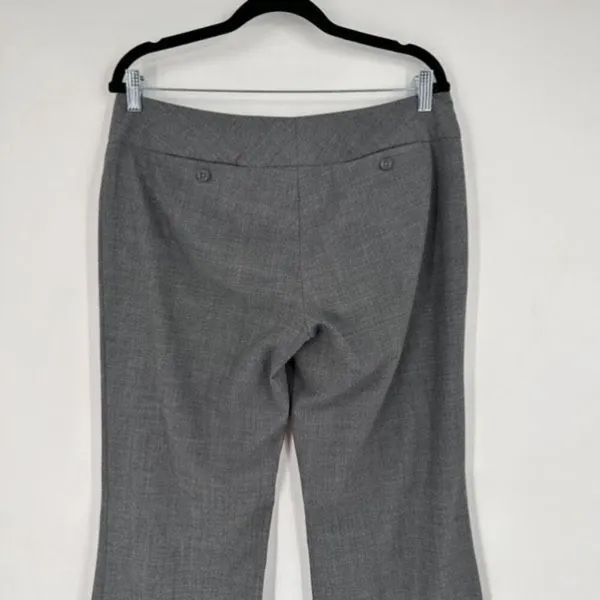 Express Design Studio Gray Wide Leg Trouser Pants Size 10 Career Editor‎ - Image 11