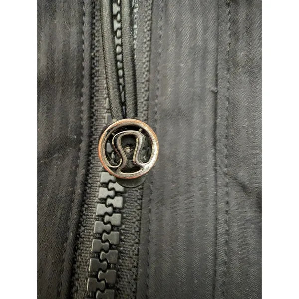 Lululemon Dance Studio Jacket III Reversible Women's 6 Black Heathered Gray R6-2 - Image 9