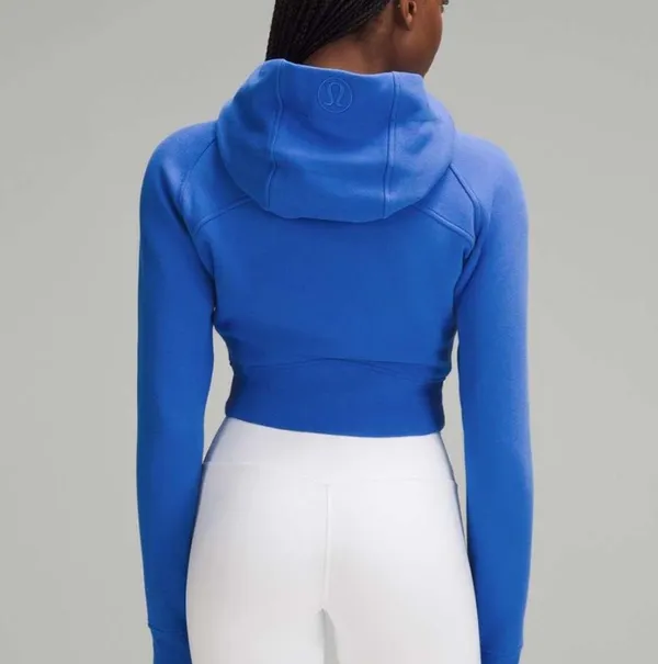 Lululemon Scuba Full-Zip Cropped Hoodie - Image 2