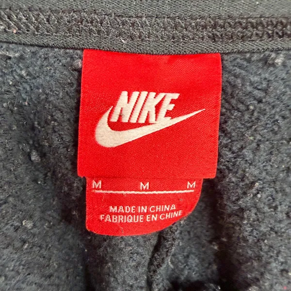 Nike M Medium Sweatpants Joggers Sportswear Classic Fleece Pockets‎ Black 828603 - Image 6