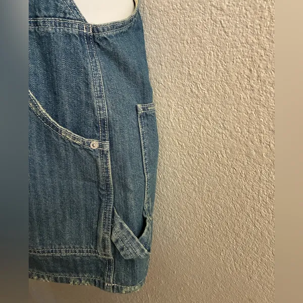We The Free Sunset Love Denim Jumper Skirt Overalls XS - Image 11