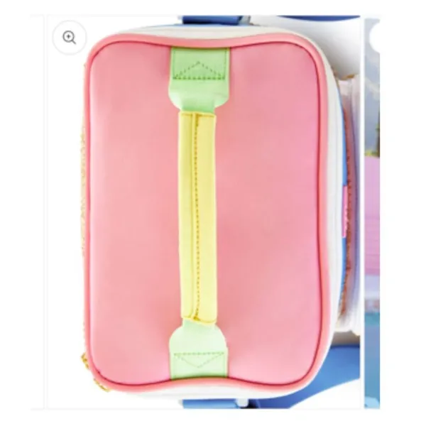 Packed Party Bring On the Confetti Insulated Cooler Bag NWT Pink Glitter - Image 2