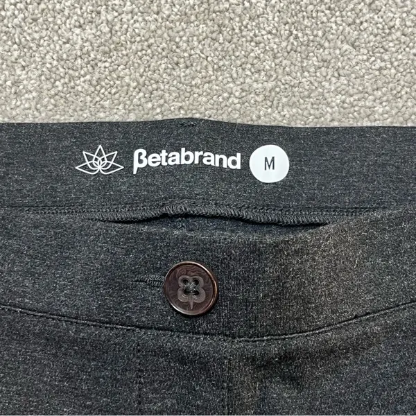 BetaBrand Classic Dress Pant Yoga Pants Size Medium Black - Image 7