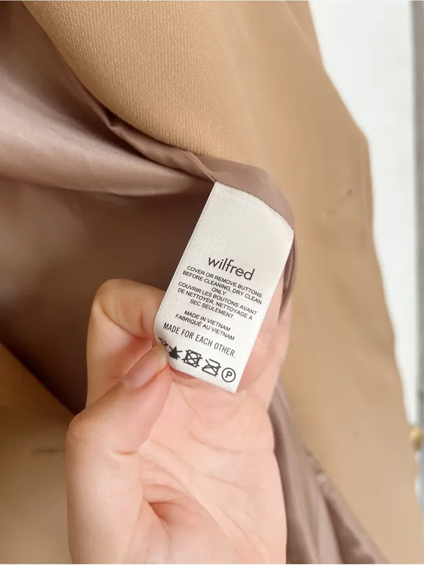 Wilfred • Aritzia Allegro Blazer oversized double breasted boyfriend menswear - Image 9