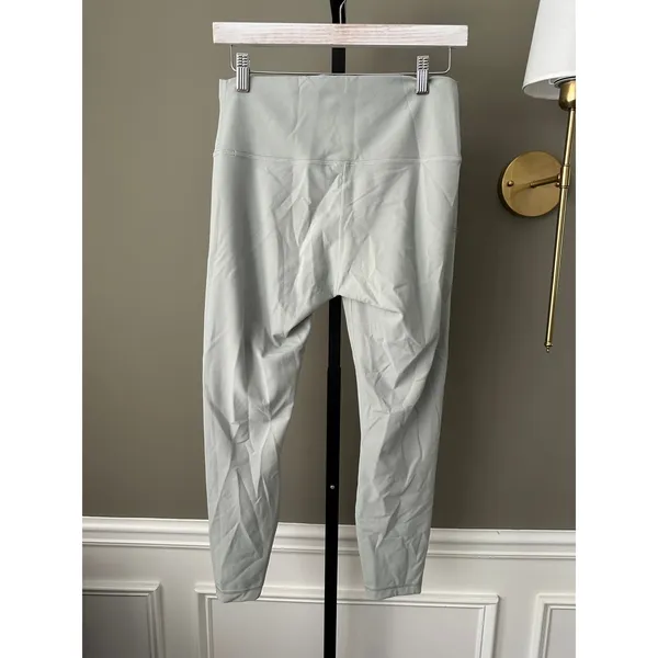 Lululemon Wunder Train High-Rise Tight 25” Jade Grey Size 10 - Image 3