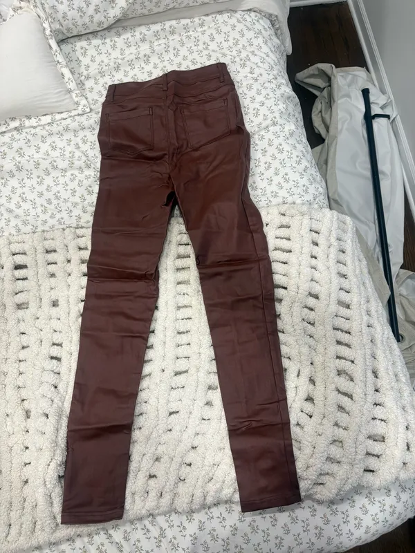 Sammie High Rise Pants Cognac - Image 3