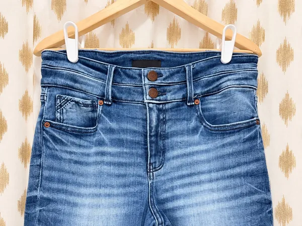 Buckle Black Flare Jeans - Image 3