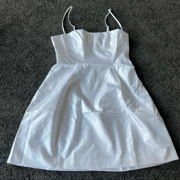We Wore What Danielle Bernstein  spaghetti strap mini dress with pockets Size 2 - Image 3