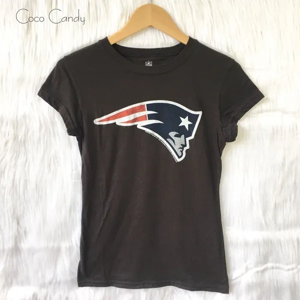 🆕New England Patriots Team Apparel Black Tee Shirt - Image 2