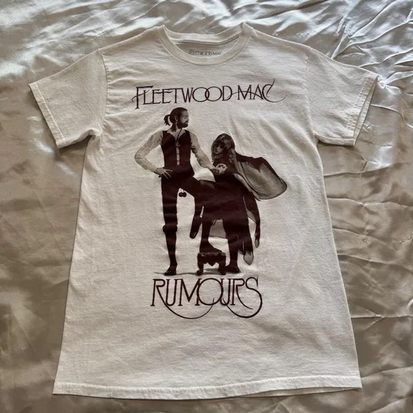 Fleetwood Mac Rumours White T-Shirt - Image 2