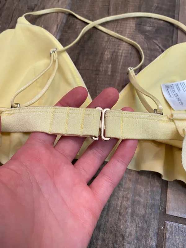 H&M Yellow Triangle Bikini Top - Image 11