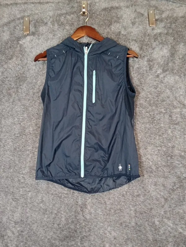 Smartwool Merino Wool Blend Nylon Womens Full Zip Vest Gorpcore Outdoors S - Image 3
