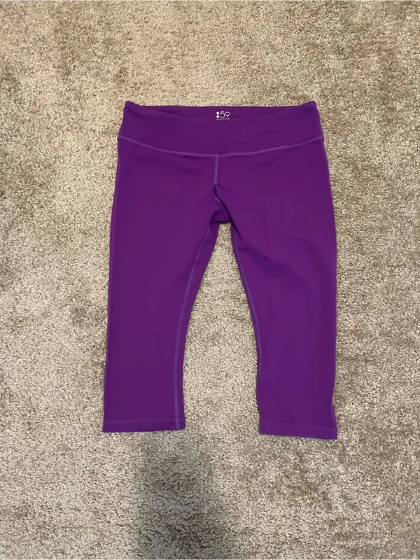 Splits59‎ cropped purple legging large - Image 3