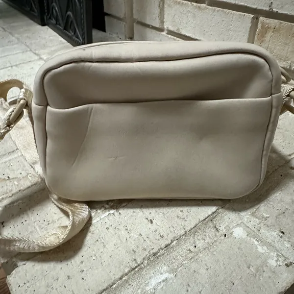 Anthropologie Thacker NYC Cocoon 3 in 1 Phone Bag Cream Neoprene Crossbody Purse - Image 4