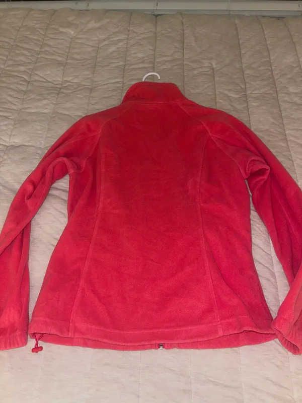 Columbia Salmon/Pink  Fleece Full Zip Up - Image 2