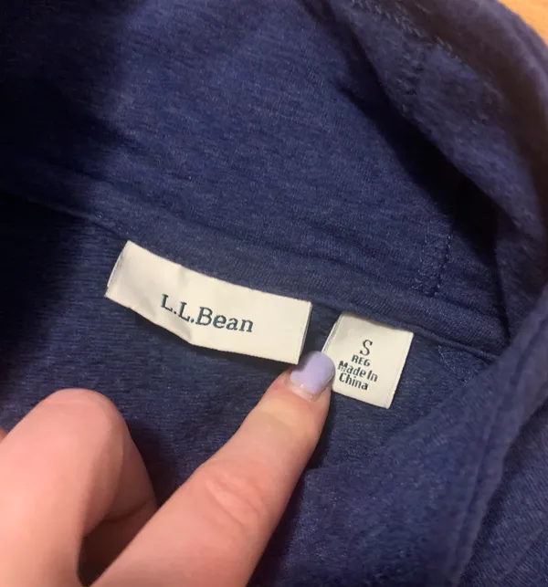 L.L. Bean Mock Neck Fleece - Image 4