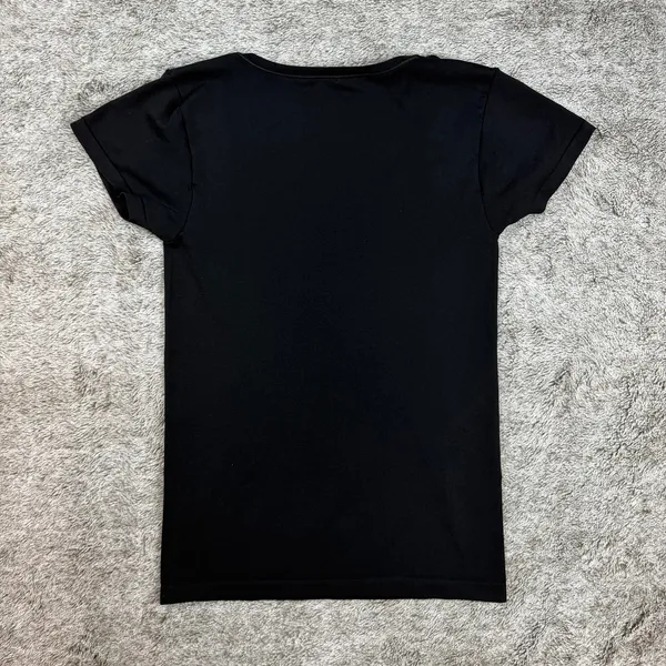 White House Black Market Seamless Tee Women's Medium Black - Image 5