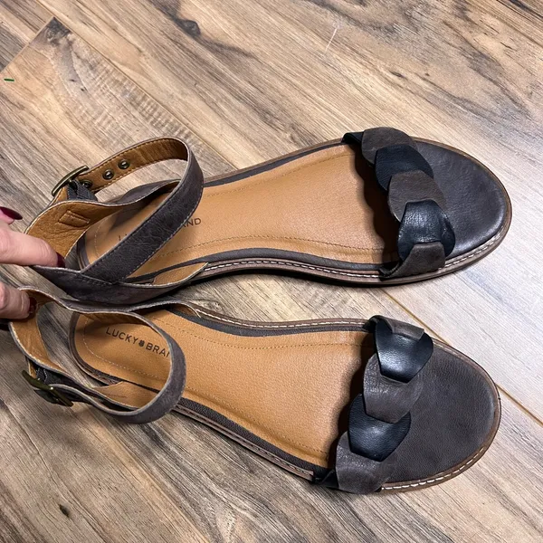 Lucky Brand Kyndall Ankle Strap Sandal Size 9.5 - Image 8