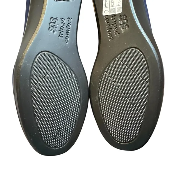 SAS‎ Shoes Womens Size 9.5WW Navy Slip On Dress Wedge Tripad Comfort Made in USA - Image 10
