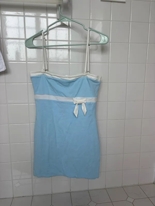Light blue mini dress Beginning Boutique US 6 - Image 2