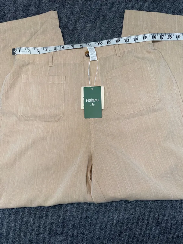 HALARA High Waisted Wide Leg Casual Pants with Pockets - Image 11