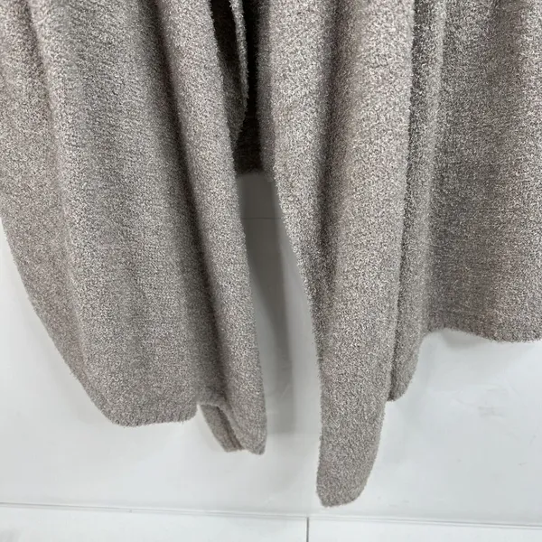 Barefoot Dreams Sz S/M Cardigan Sweater CozyChic Lite Island Wrap Open Waterfall - Image 6