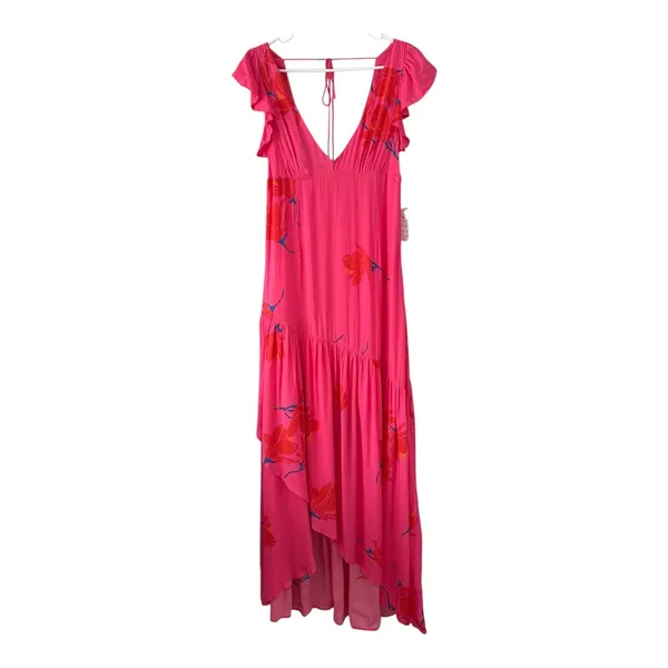 Free People Womens Size-6 She's A Waterfall Maxi Dress Pink‎ $128 - Image 3