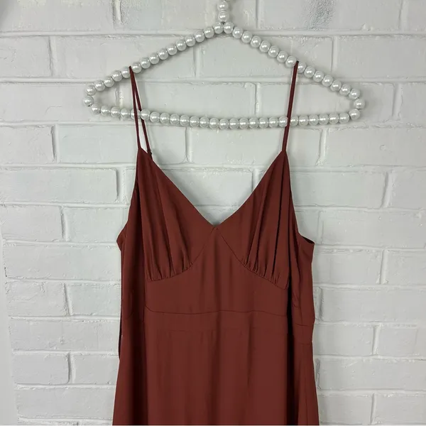 J.Crew Cha Cha Tiered Ruffle Maxi Dress Size 6 - Image 3