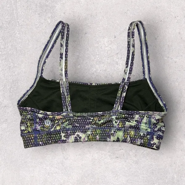 Lululemon Straight Up Bra in Floral Sport White Multi - Image 2