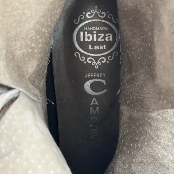 Ibiza Last‎ Jeffrey Campbell Womens 11 Boots Brown Leather Ankle Straps Buckles - Image 7