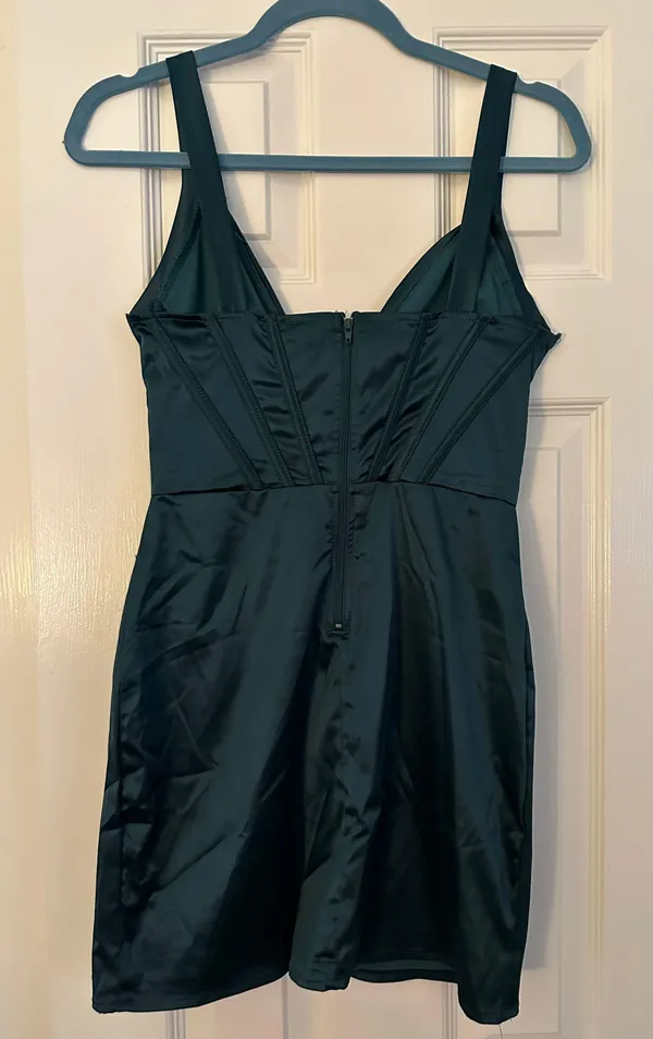 Windsor Teal Semi Formal Dress  - Image 4