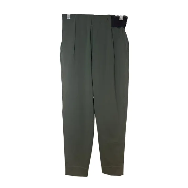 Aday‎ Turn It Up Pants Stretch Comfort Travel Green Moss Olive Size Small - Image 4