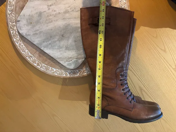 Clarks Neutral Color Artisan Mullin Clove 7.5 Riding Boots - Image 6