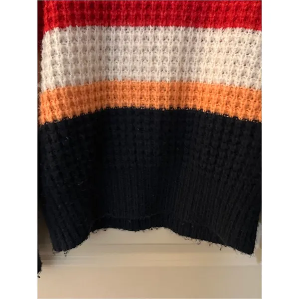 Universal Threads Target Sherbert Striped Knitter Women's Sz XS - Image 6
