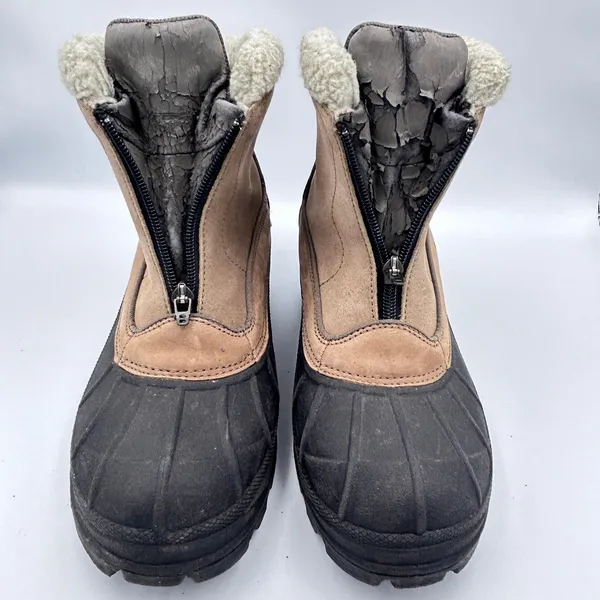 Sorel Snow Boots Women's Fleece Waterproof Winter Insulated Black‎ Brown 7.5 - Image 10