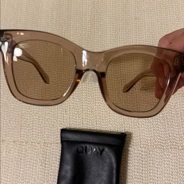 QUAY AFTER HOURS Large Square Sunglasses for Women - Image 2