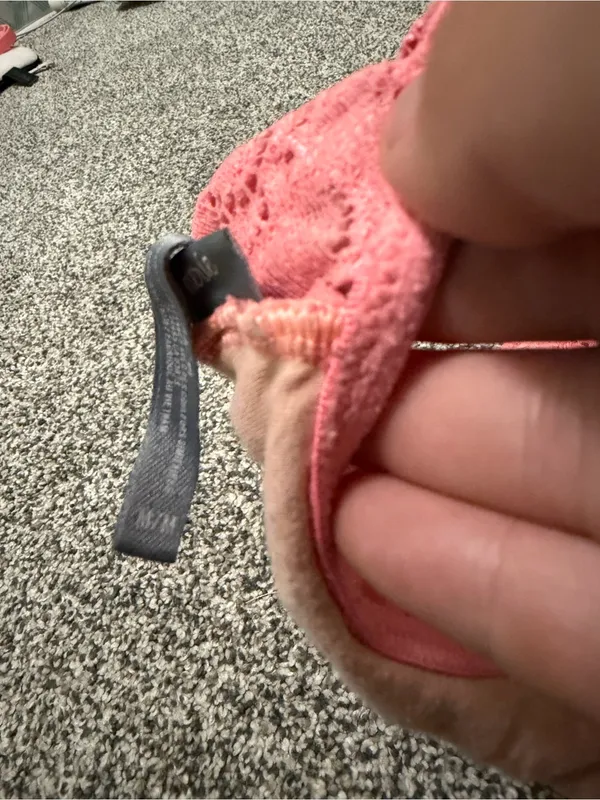 aerie Pink Lace Bralette - Image 3