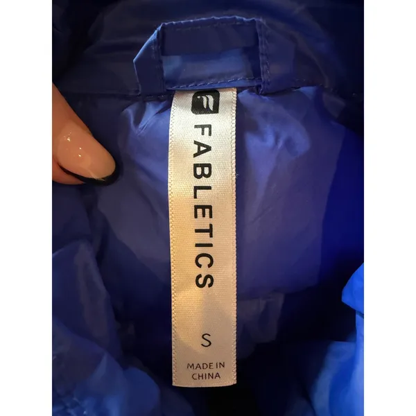 Fabletics Vest Women Small Royal Blue Down Insulated Joni‎ Puffer Gorpcore - Image 7