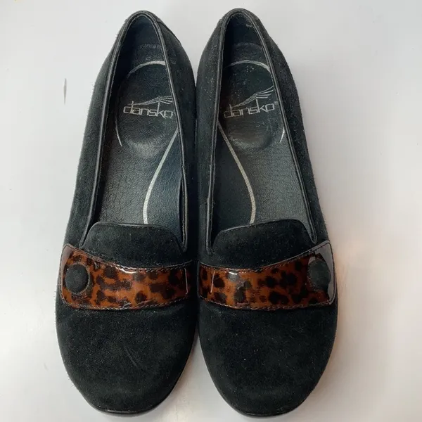 Dansko Olena‎ work suede slip on shoes size 36 5.5 6 - Image 4