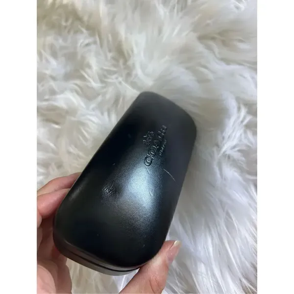 Coach eyeglass case black - Image 3