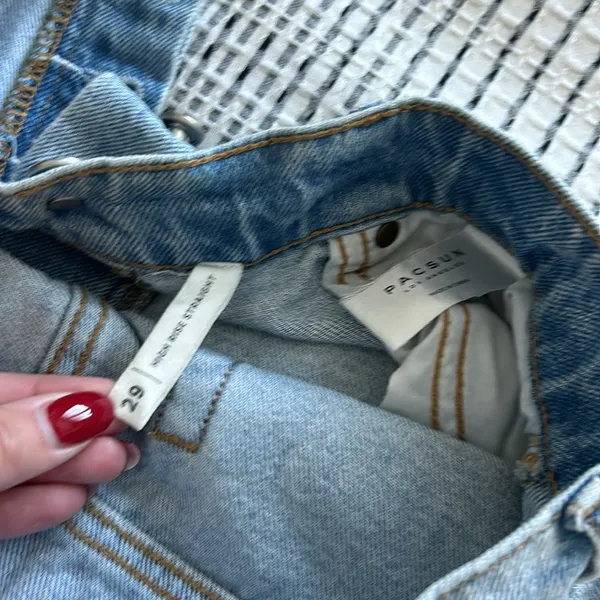 PacSun High Rise Straight Jeans - Image 8