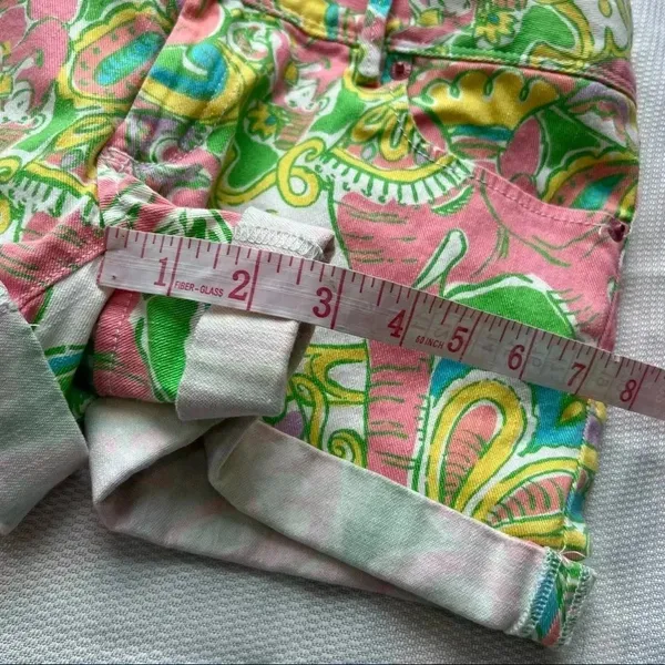 Lilly‎ Pulitzer Chin Chin Clifton Shorts denim cotton 2 - Image 9