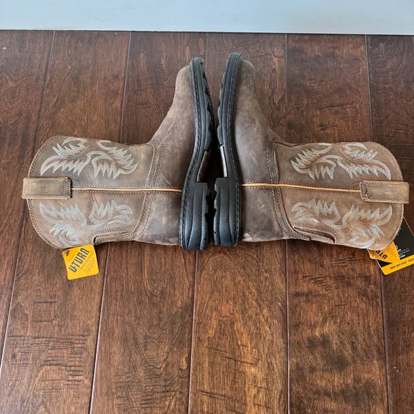 New Ariat Tracey Composite Toe Work Boot WOMAN in‎ DUSTED BROWN SZ 6.5 - Image 4