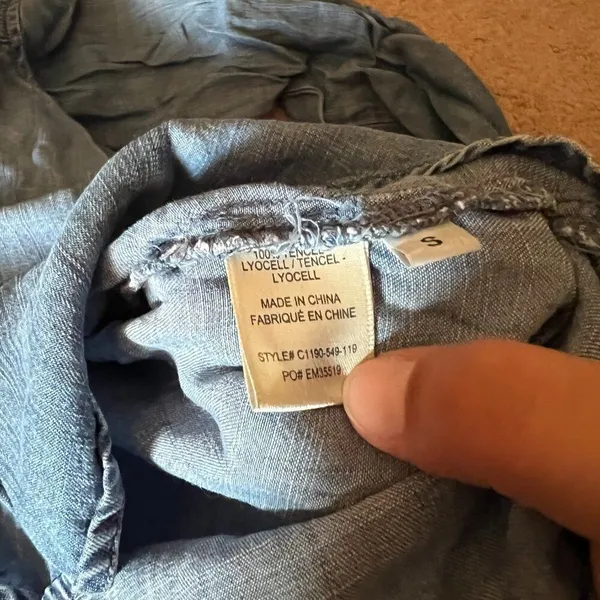 Cloth‎ & Stone blue small top - Image 8