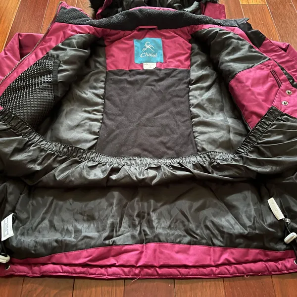Magenta Ski Jacket Purple Size XS - Image 7